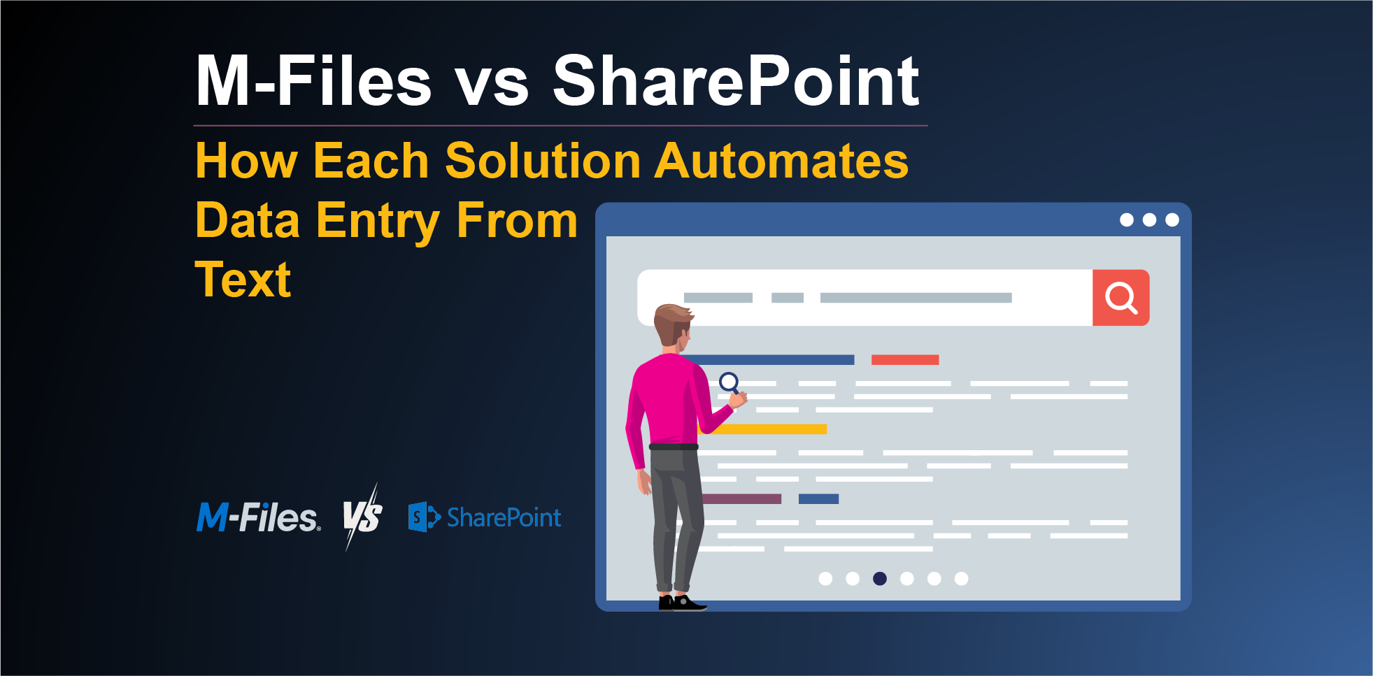 M-Files vs SharePoint Blog Featured Image